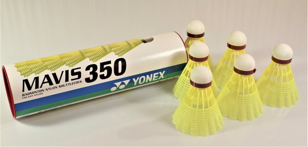 Yonex Mavis 350, shuttlecocks (6 pcs)