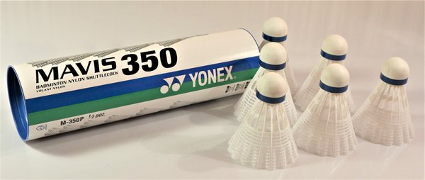 Yonex Mavis 350, muovisulkapallot (6 kpl)