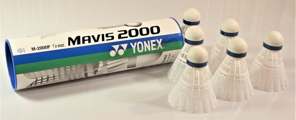 Yonex Mavis 2000, muovisulkapallot (6 kpl)